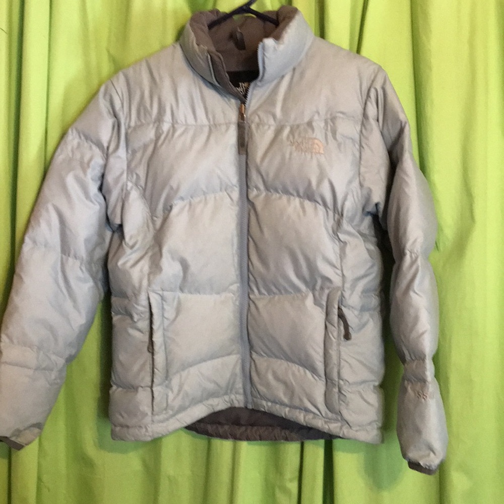 The North Face Medium Puffer Jacket GrayishBlueish